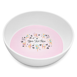 Gymnastics with Name/Text Melamine Bowl - 8 oz (Personalized)