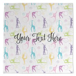 Gymnastics with Name/Text Microfiber Dish Towel