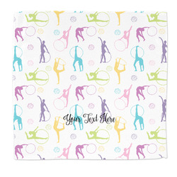 Gymnastics with Name/Text Microfiber Dish Rag