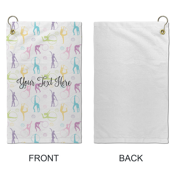 Gymnastics with Name/Text Microfiber Golf Towels - Small - APPROVAL