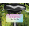 Gymnastics with Name/Text Mini License Plate on Bicycle - LIFESTYLE Two holes