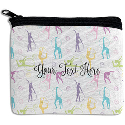 Gymnastics with Name/Text Rectangular Coin Purse (Personalized)