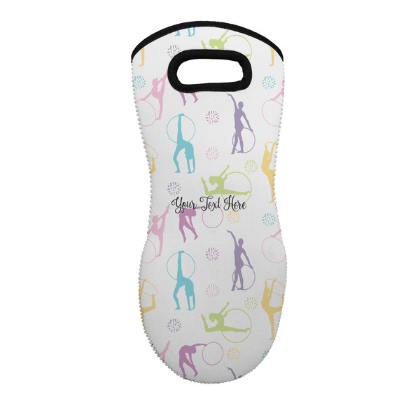 Custom Gymnastics with Name/Text Neoprene Oven Mitt