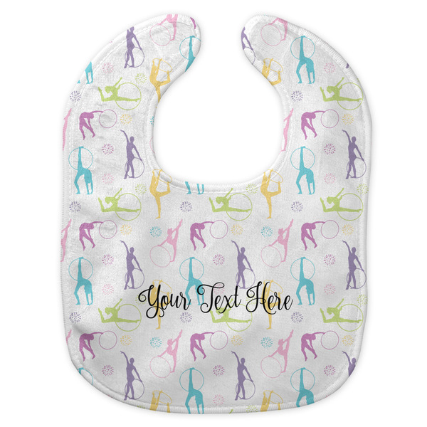 Gymnastics with Name/Text New Bib Flat Approval