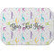 Gymnastics with Name/Text Octagon Placemat - Single front