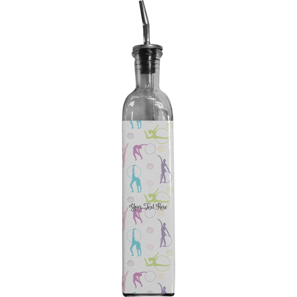 Custom Gymnastics with Name/Text Oil Dispenser Bottle (Personalized)