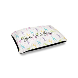 Gymnastics with Name/Text Outdoor Dog Bed - Small