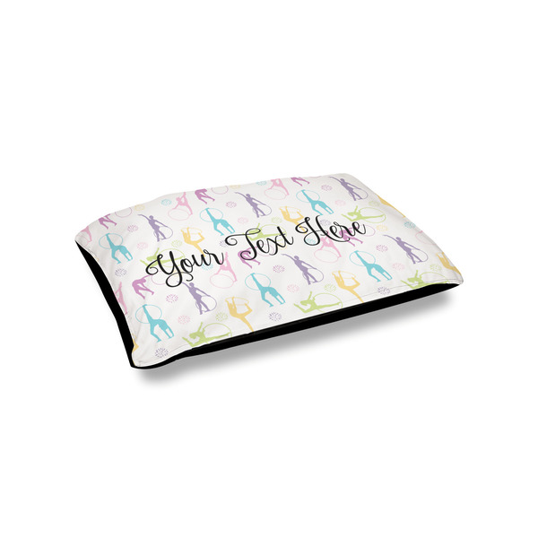 Custom Gymnastics with Name/Text Outdoor Dog Bed - Small