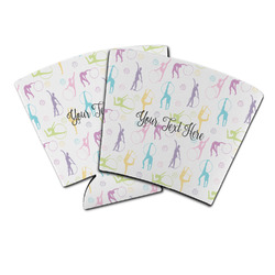 Gymnastics with Name/Text Party Cup Sleeve