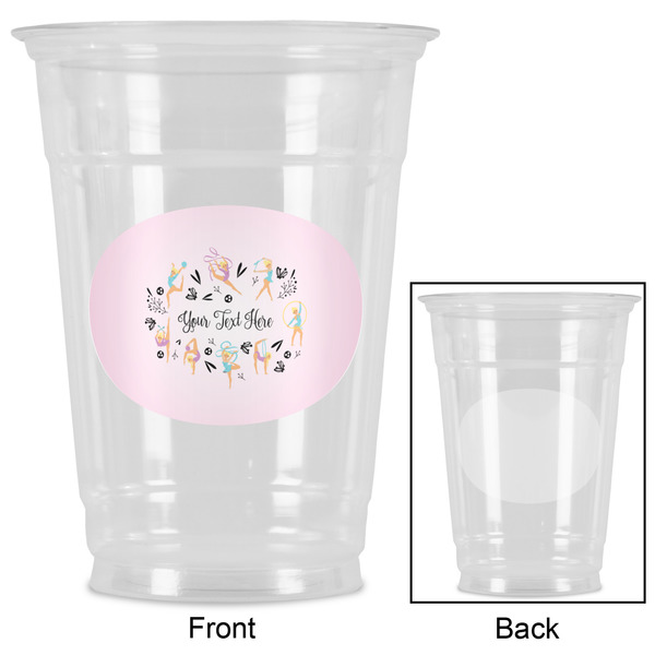 Gymnastics with Name/Text Party Cups - 16oz - Approval