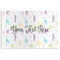 Gymnastics with Name/Text Disposable Paper Placemats