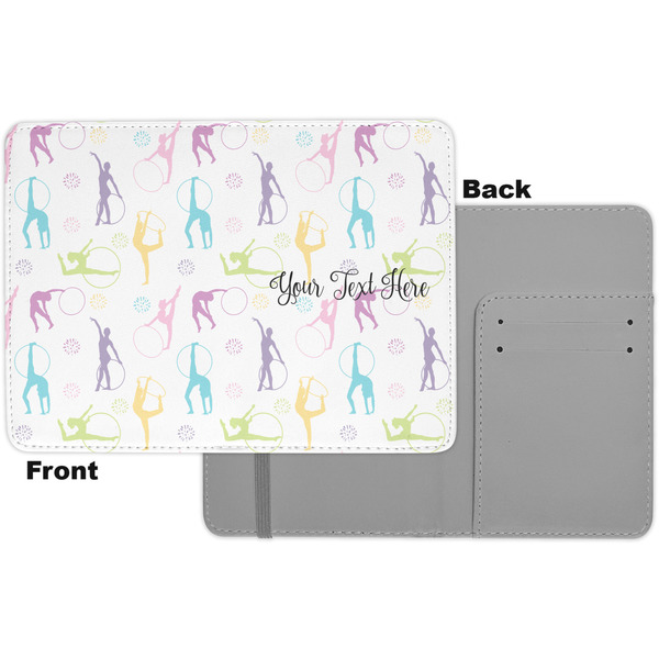 Gymnastics with Name/Text Passport Holder - Apvl