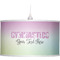 Gymnastics with Name/Text Pendant Lamp Shade