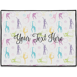 Gymnastics with Name/Text Door Mat (Personalized)