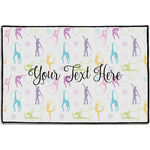 Gymnastics with Name/Text Door Mat - 36"x24" (Personalized)
