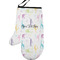 Gymnastics with Name/Text Personalized Oven Mitt - Left