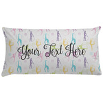 Gymnastics with Name/Text Pillow Case (Personalized)