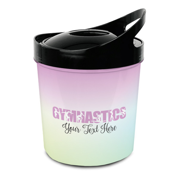 Custom Gymnastics with Name/Text Plastic Ice Bucket (Personalized)
