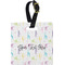 Gymnastics with Name/Text Personalized Square Luggage Tag