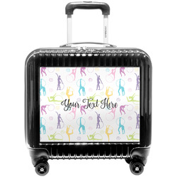 Gymnastics with Name/Text Pilot / Flight Suitcase (Personalized)