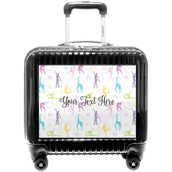 Custom Gymnastics with Name/Text Pilot / Flight Suitcase (Personalized)