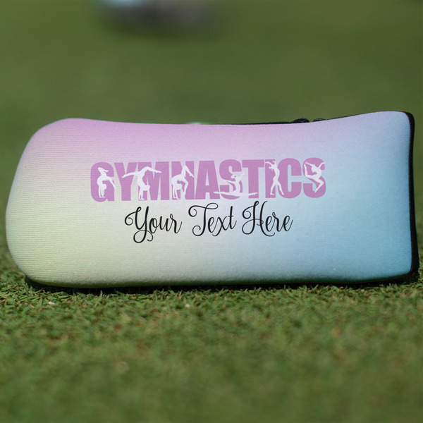 Custom Gymnastics with Name/Text Blade Putter Cover