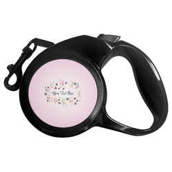 Gymnastics with Name/Text Retractable Dog Leash - Large (Personalized)