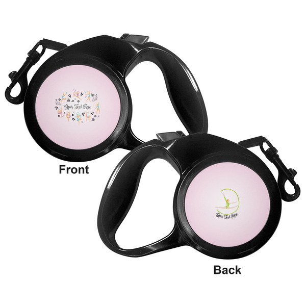 Gymnastics with Name/Text Retractable Dog Leash - Small - Apvl