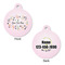 Gymnastics with Name/Text Round Pet ID Tag - Large - Approval