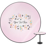 Gymnastics with Name/Text Round Table - 30" (Personalized)