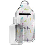 Gymnastics with Name/Text Hand Sanitizer & Keychain Holder - Large