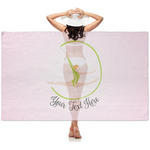 Gymnastics with Name/Text Sheer Sarong (Personalized)