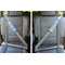Gymnastics with Name/Text Seat Belt Covers (Set of 2 - In the Car)