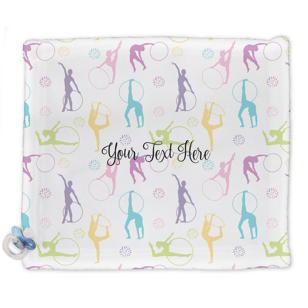 Custom Gymnastics with Name/Text Security Blanket - Single Sided