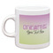 Gymnastics with Name/Text Single Shot Espresso Cup - Single Front