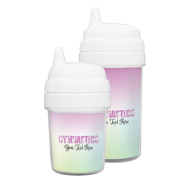 Gymnastics with Name/Text Sippy Cups
