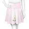 Gymnastics with Name/Text Skater Skirt - Front