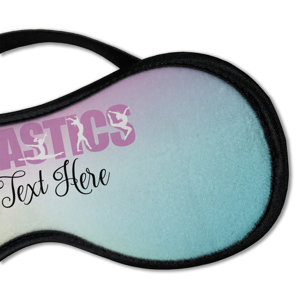 Gymnastics with Name/Text Sleeping Eye Mask - DETAIL Large
