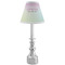 Gymnastics with Name/Text Small Chandelier Lamp - LIFESTYLE (on candle stick)