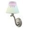Gymnastics with Name/Text Small Chandelier Lamp - LIFESTYLE (on wall lamp)