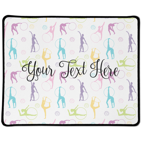 Gymnastics with Name/Text Small Gaming Mats - APPROVAL
