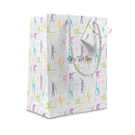 Gymnastics with Name/Text Gift Bag