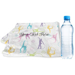 Gymnastics with Name/Text Sports & Fitness Towel (Personalized)