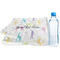 Gymnastics with Name/Text Sports Towel Folded with Water Bottle
