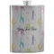 Gymnastics with Name/Text Stainless Steel Flask