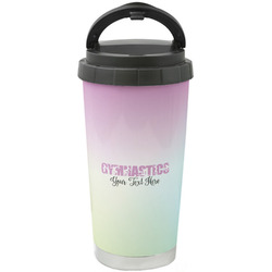 Gymnastics with Name/Text Stainless Steel Coffee Tumbler (Personalized)