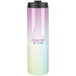 Gymnastics with Name/Text Stainless Steel Skinny Tumbler - 20 oz