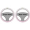 Gymnastics with Name/Text Steering Wheel Cover- Front and Back
