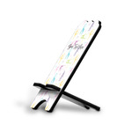 Gymnastics with Name/Text Stylized Cell Phone Stand - Small