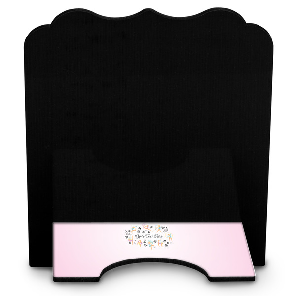 Gymnastics with Name/Text Stylized Tablet Stand - Back